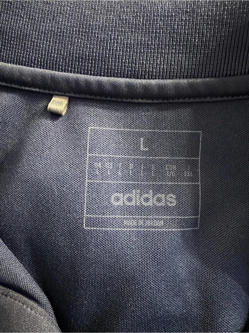 Adidas Men's Performance Polo Shirt Size Large Navy Blue $25 GUC